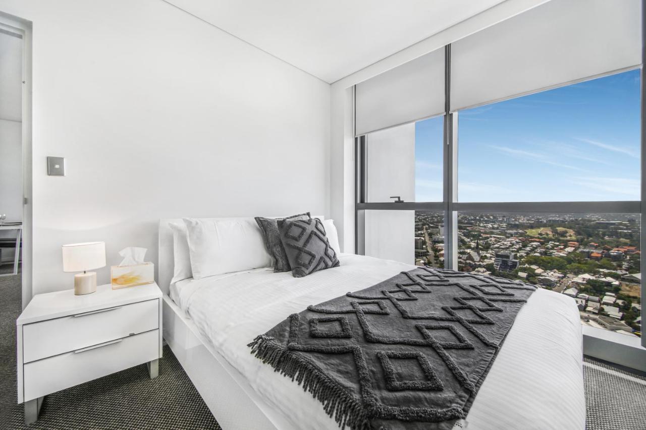 Cosy 1-Bed With 41St Floor City Views, Pool & Gym Brisbane Buitenkant foto